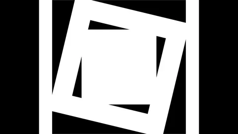 Rotating Squares Transition Video stock 102478706