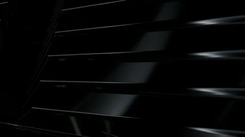 Rotating Stack of Black Figures, Background, 3D Render, Exclusive, Reflection Stock Footage 269349646