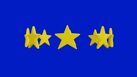 Rotating star illustration Stock Footage 255659112