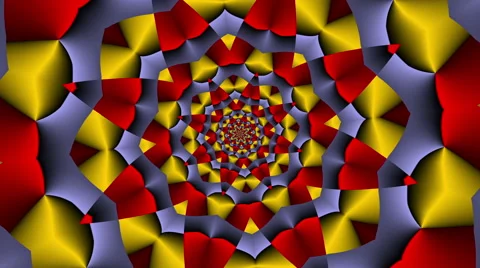 Rotating Star square with color changes Red - LoopNeo VJ Loops HD 1920X1080 스톡 동영상 39977459