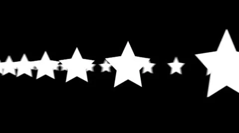 Rotating stars animation Video stock 25258602