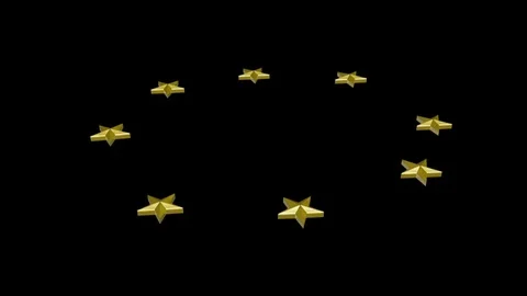 Rotating stars Stock Footage 105865716