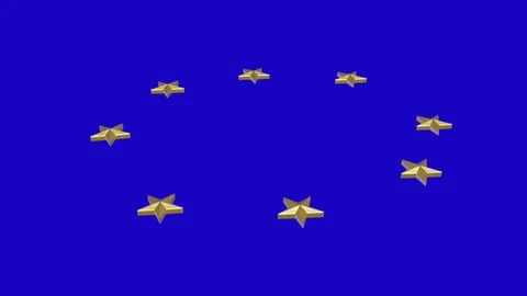 Rotating stars Stock Footage 106020325