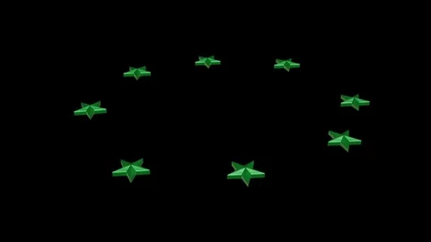 Rotating stars Stock Footage 106306203