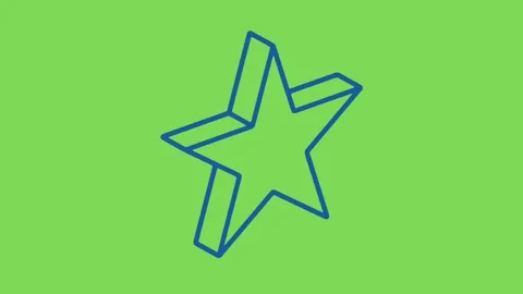 Rotating stars Stock Footage 283337961