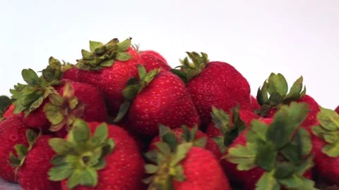 Rotating Strawberries 1 Stock Footage 286272941