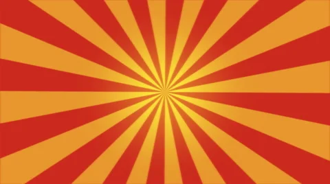 Rotating Stripes Background Animation - Loop Red Stock Footage 48992924