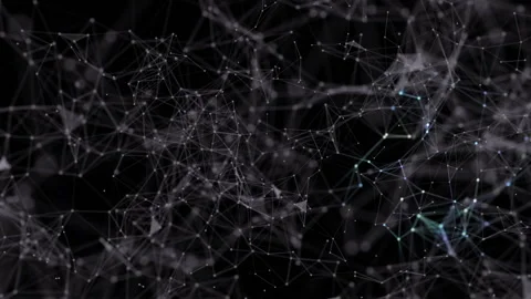 Rotating structure with light inside. Seamless loop. Depth of field. Stock Footage 95589091