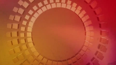 Rotating Structured Cubes Stock Footage 11528297