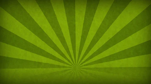 Rotating Sunbeams Animated Loop in Green Stock-Footage 39377899