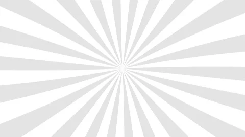 Rotating sunbeams, sun. Hypnotic wheel. Loop. Vintage White Retro Background. Stock Footage 151134412