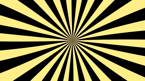 Rotating sunbeams, sun. Hypnotic wheel. Loop. Vintage Retro Background. Stock Footage 151134730