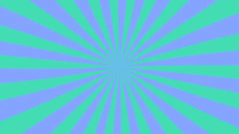 Rotating sunbeams, sun. Hypnotic wheel. Loop. Colored Vintage Retro Background. Stock Footage 151135688