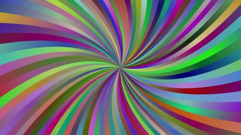 Rotating sunbeams, sun. Hypnotic wheel. Loop. Colorful Vintage Retro Background. Stock Footage 151160030