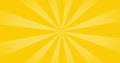 Rotating sunburst background with yellow rays Stock Footage 143783518