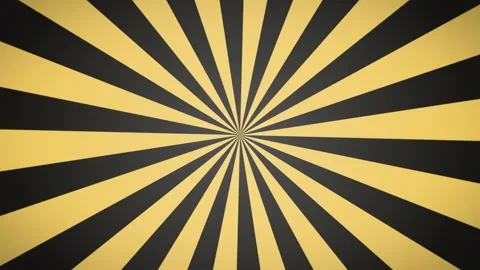 Rotating Sunburst Rays Seamless Loop Background Black Gold 4K Video stock 342257664