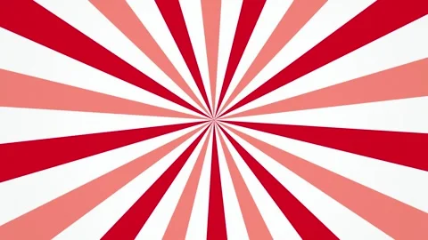 Rotating sunburst stripe pattern seamless loop motion background Stock Footage 345394026