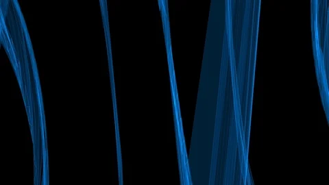 Rotating Thin Blue Cloth Stock Footage 98588405