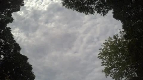 Rotating Time Lapse Of Sky Video stock 42434408