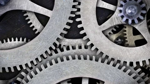 Rotating Tooth Wheels Video stock 168508724