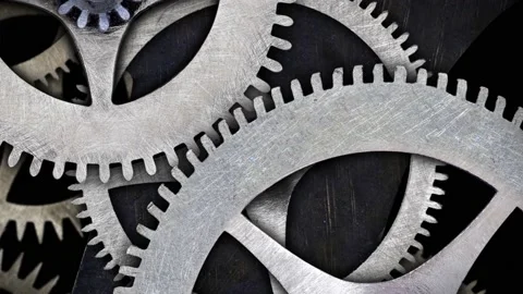 Rotating Tooth Wheels Video stock 169788528
