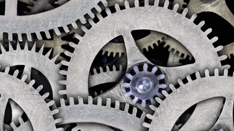 Rotating Tooth Wheels Video stock 170373658