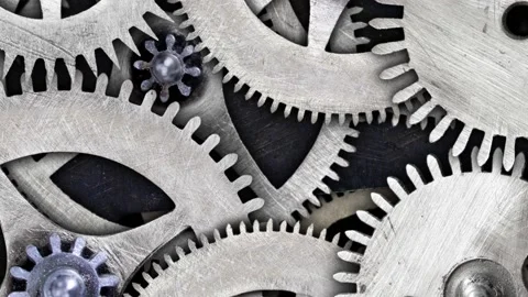 Rotating Tooth Wheels Video stock 171514762