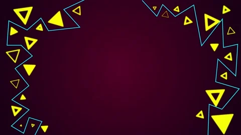 Rotating Triangles Background with line details Stock Footage 196497431