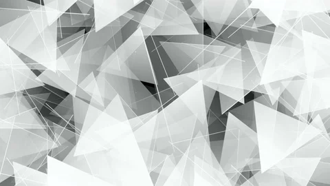 Rotating triangles. Seamless loop Stock Footage 79846502