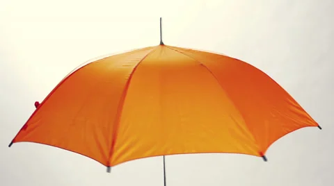 Rotating umbrella Video stock 35571379