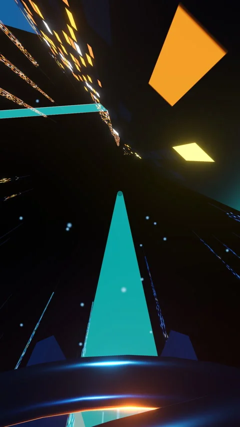 Rotating upward tracking shot inspecting the primary energy, Vertical 9:16 4K Stock Footage 336840692
