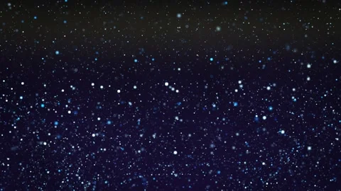 Rotating vortex of shimmering blue and white particles against a dark, cosmic Stock Footage 343829437