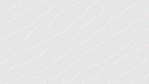 Rotating wavy white lines on a black screen. Radio interference animation in 4K Stock Footage 262230584