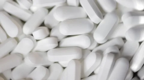 Rotating While Pill Tablets Vidéo 66293463