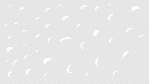 Rotating white circles fill the black screen. Video stock 311768272