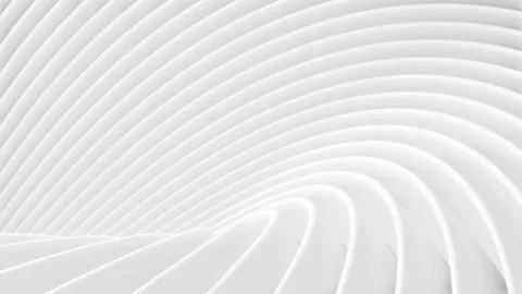 Rotating white spirals in an array 2 Stock Footage 170555449