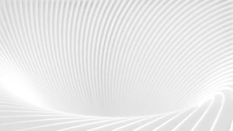 Rotating white spirals in an array Stock Footage 170555681