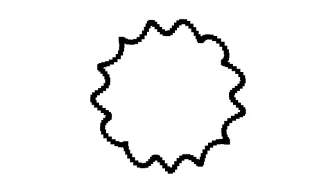 Rotating Wibbly Wobbly Thread Spinner Ring Pattern Stock Footage 118985235