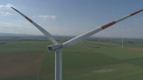 Rotating Windmill blades Stock Footage 76526744