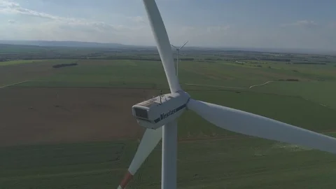 Rotating Windmill Stock Footage 76526562