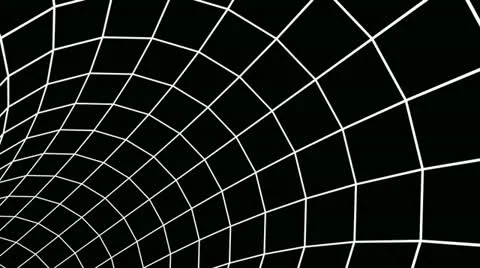 Rotating wire tunnel Stock Footage 12668450