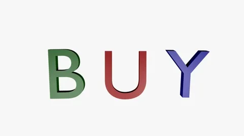 Rotating word Buy Stock Footage 64218522