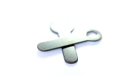Rotating wrench.   Under construction 動画素材 35520584