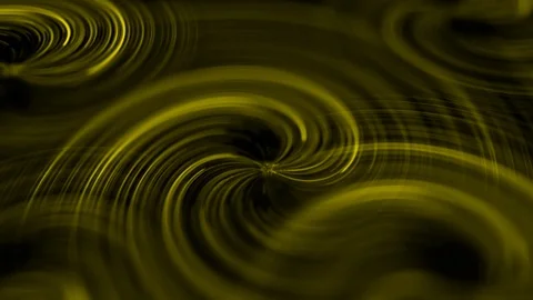 Rotating Yellow Twirls Stock Footage 120898141