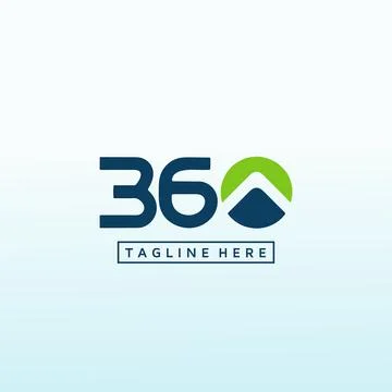 Rotation of 360 , web icon. vector design ,360 vector logo design template id 库存插图