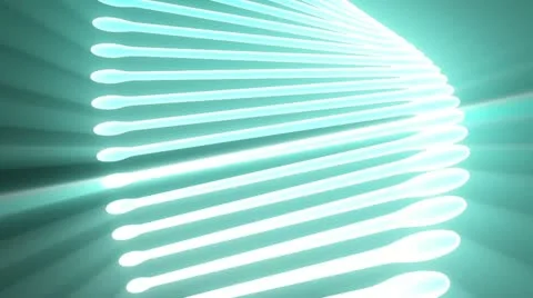 Rotation 3D DNA Structure Stock Footage 14774161