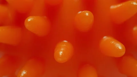 Rotation of an abstract object. Stock Footage 153884622