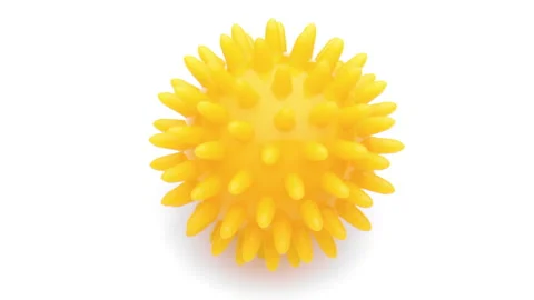 Rotation of an abstract object. Stock Footage 153884837