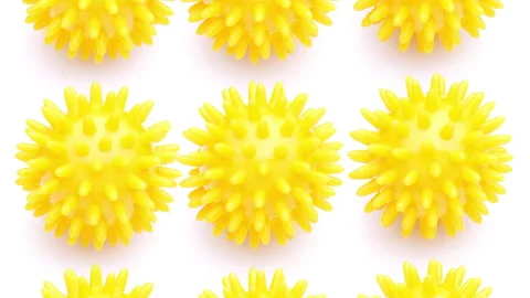 Rotation of an abstract objects. Stock Footage 153885943