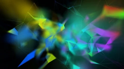 Rotation around the color kernel. Stock Footage